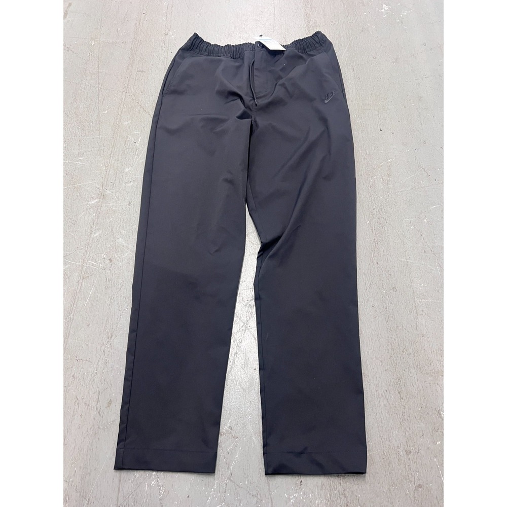 Nike Club Sweatpants Men's M Tall Black Standard Fit Tapered Leg Performance NWT
